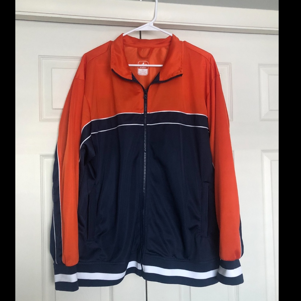 Orange and Navy Jacket